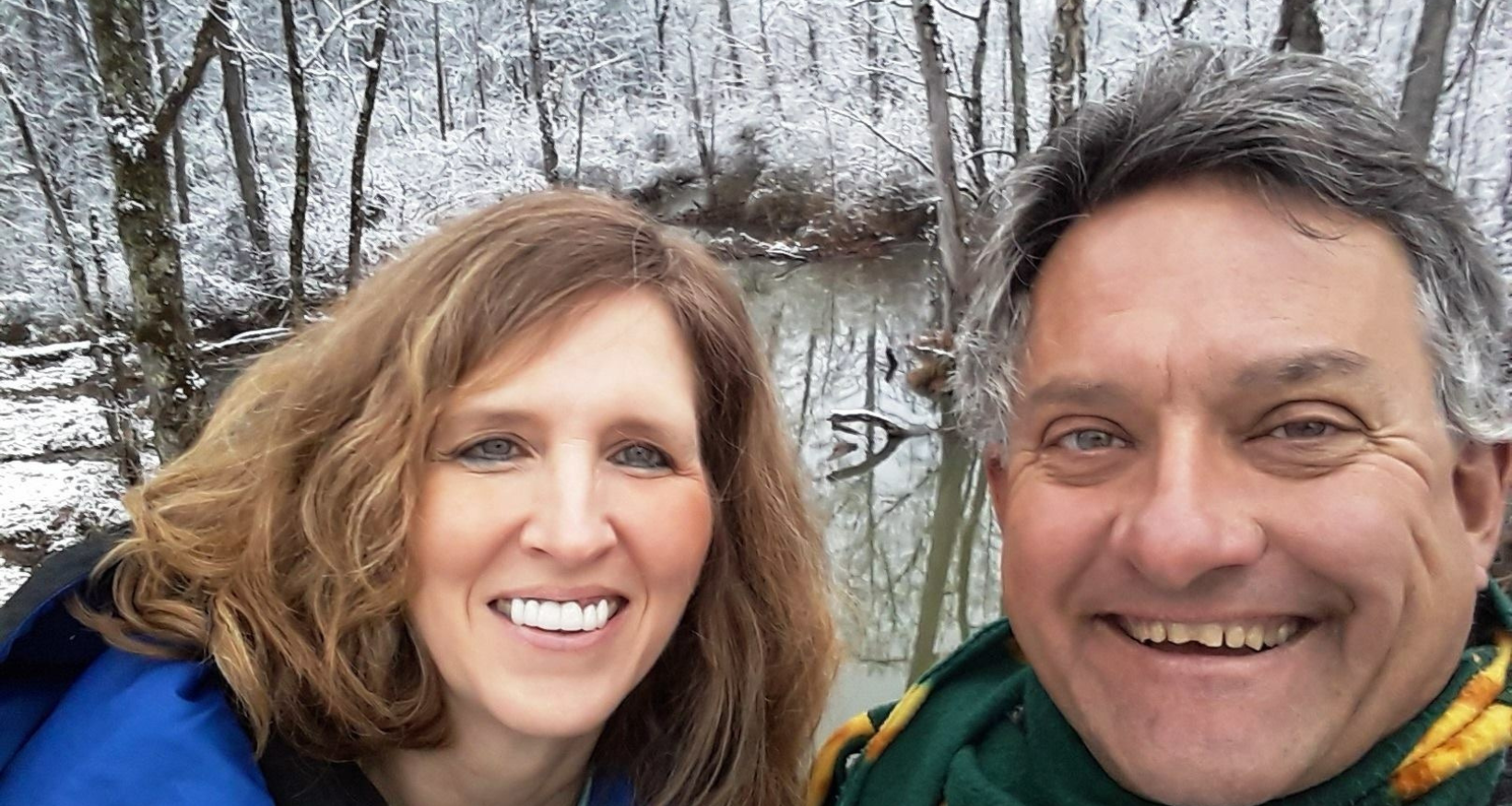 Marnie and Dave Kuhns in the Chickamauga Battlefield